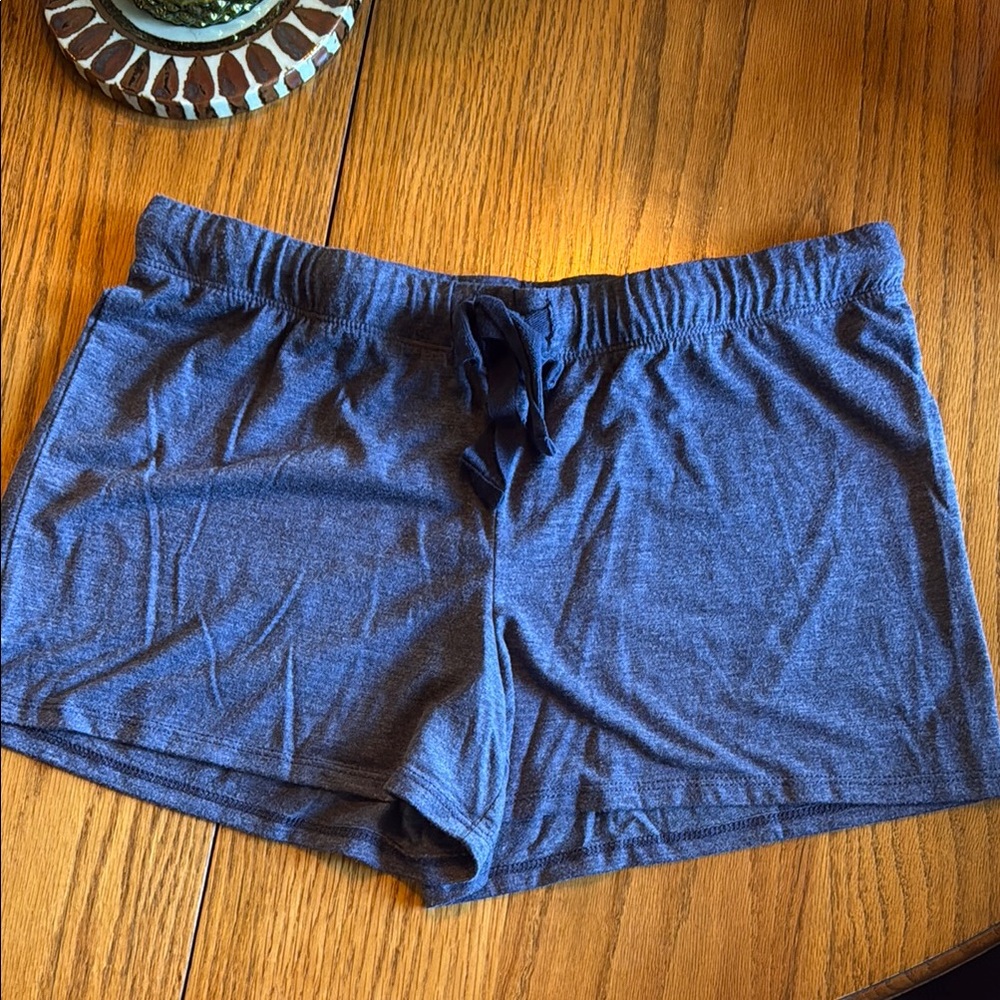 Blue Pajama with Elastic Waistband and Moisture-Wicking Fabric